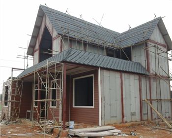 新型混凝土波型鋼網保溫內外墻